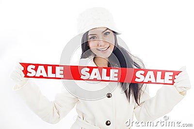 Winter sale 1 Stock Photo