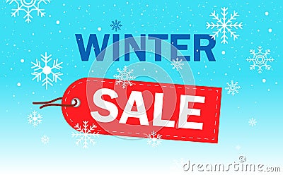 Winter Sale - Vector Vector Illustration