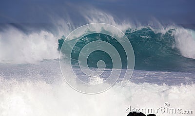 Winter swells Stock Photo