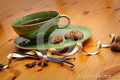 Winter tea Stock Photo
