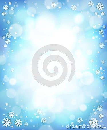 Winter theme background 4 Vector Illustration