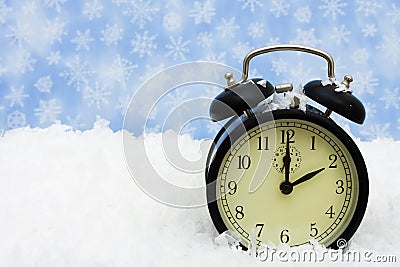 Winter Time Stock Photo