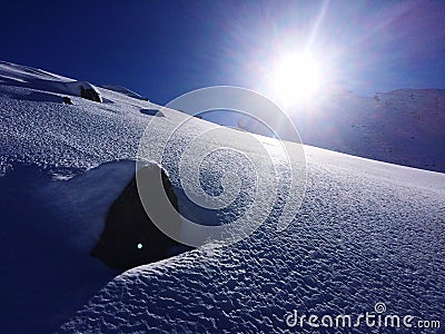 Winter wonderland Stock Photo