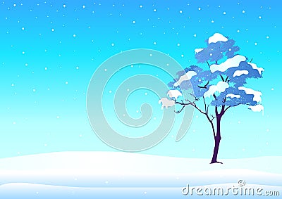 Wintertime Vector Illustration