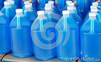 Wiper fluid Stock Photo