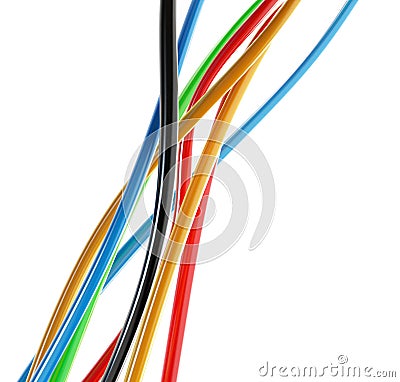 Wire background Stock Photo