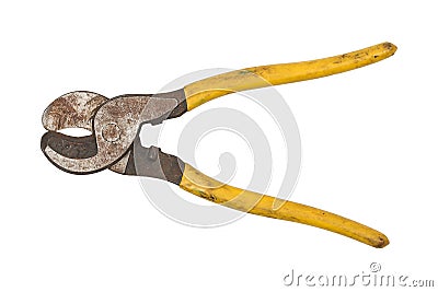 Wire cutters Stock Photo