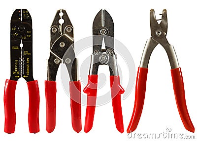 Wire Cutters Stock Photo