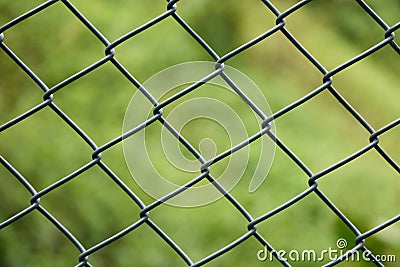 The wire fence Stock Photo