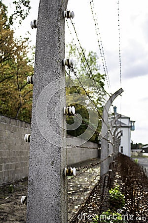 Wire fencing Editorial Stock Photo