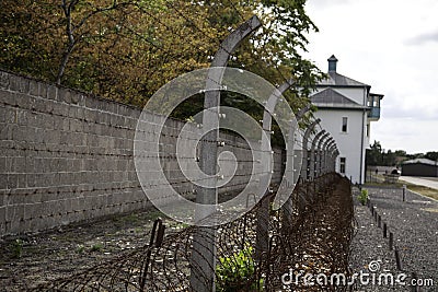 Wire fencing Editorial Stock Photo
