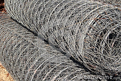 wire mesh Stock Photo
