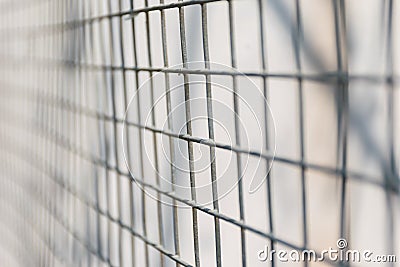 Wire Mesh chain iron background Stock Photo