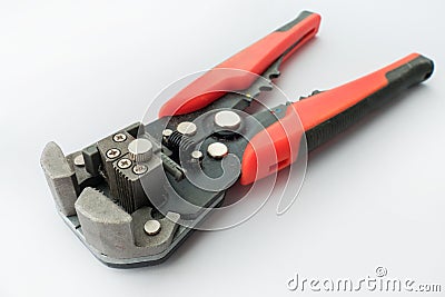 Wire strippers, close-up Stock Photo
