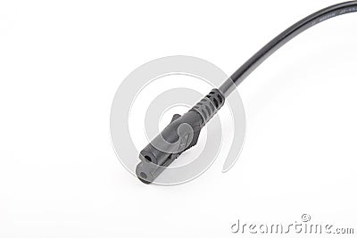 Wired plug Stock Photo