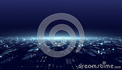 Wireframe Landscape Wire with Depth of Field Effect. 3D Topographic map background concept. Geography concept. Space surface HUD Vector Illustration