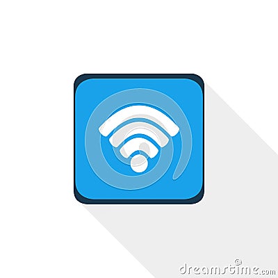 Wireless icon,sing, illustration Cartoon Illustration