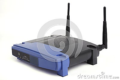 Wireless Modem Stock Photo