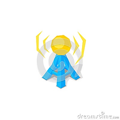 Wireless network and free remote access point spot Vector Illustration