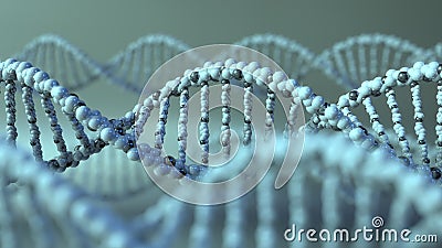 Wirować DNA molekuły Gen, genetyczny badanie lub nowożytni medycyn pojęcia, 4K pętli bezszwowa animacja royalty ilustracja Wirować DNA molekuły Gen, genetyczny badanie lub nowożytni medycyn pojęcia, 4K pętli bezszwowa animacja royalty ilustracja