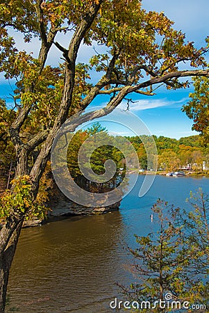 Wisconsin Dells Stock Photo