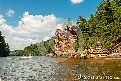 Wisconsin Dells r Stock Photo