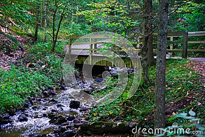 Wisconsin trails Stock Photo