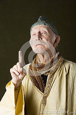 Wise Man Stock Photo