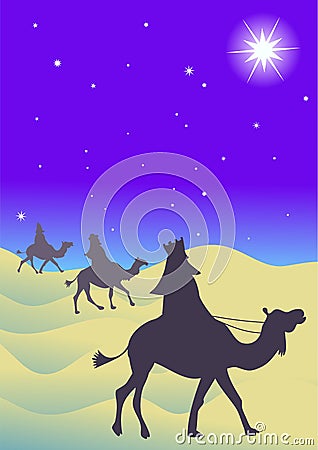 Wisemen Stock Photo