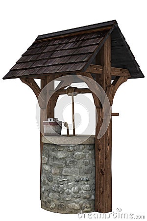 Wishing well Stock Photo