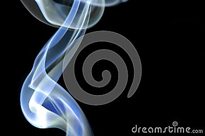 Wisp of Smoke Stock Photo