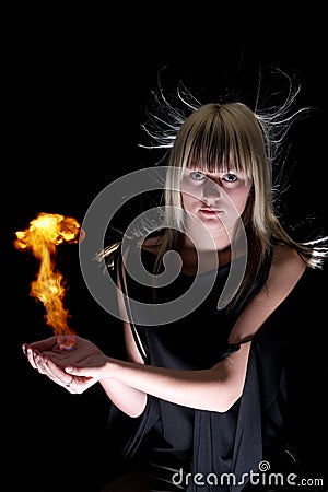 Witch Stock Photo