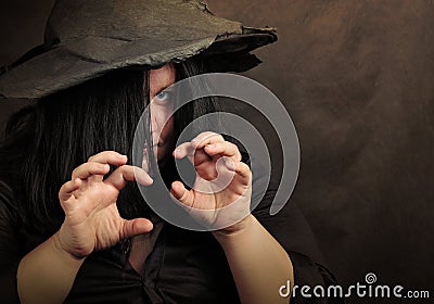 The Witch. Stock Photo