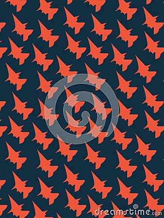 Witch pattern Vector Illustration