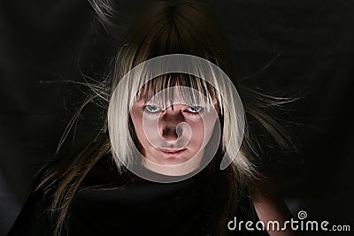 Witch portrait Stock Photo