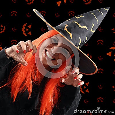 Witch sorcery Stock Photo