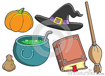 Witch tools Vector Illustration