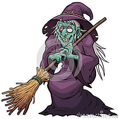 Witch Vector Illustration