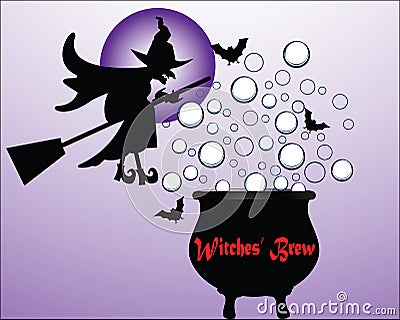 Witches brew Vector Illustration