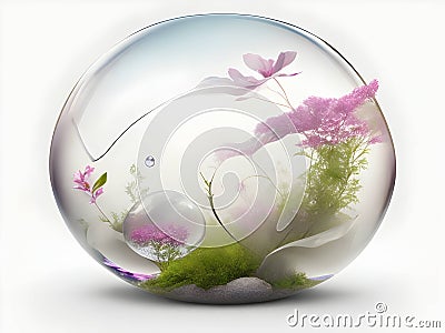 Invisible Magic: Enchanting Transparent Background Pictures for a Seamless Experience Stock Photo