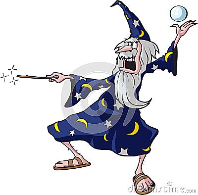 Wizard 2 Vector Illustration