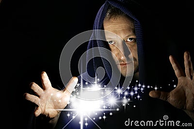 Wizard Stock Photo