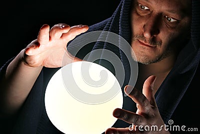 Wizard Stock Photo