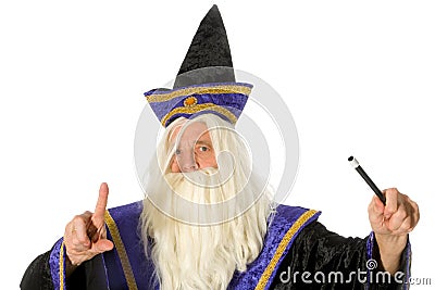 Wizard Stock Photo