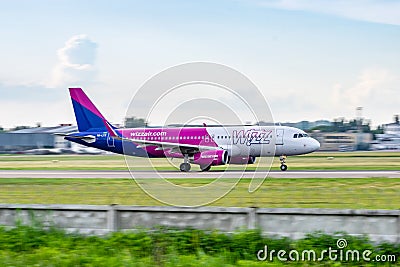 Wizz Air Airbus A320 Editorial Stock Photo