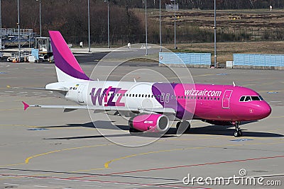 Wizz Air Ukraine Airbus A320-200 Editorial Stock Photo