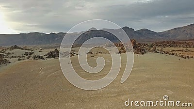 Woestijn op Mars Duinen Woestijn op Mars Duinen