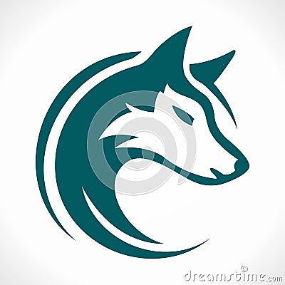 Wolf ( abstraction ) Vector Illustration