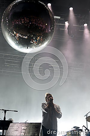 Wolf Alice band in concert at Razzmatazz stageLCD Soundsystem band perform in concert at Primavera Sound 2016 Editorial Stock Photo