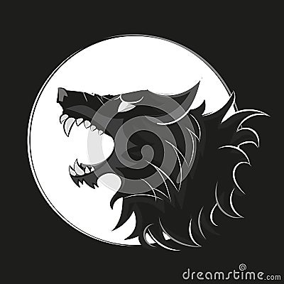 Wolf head logo Vector Illustration